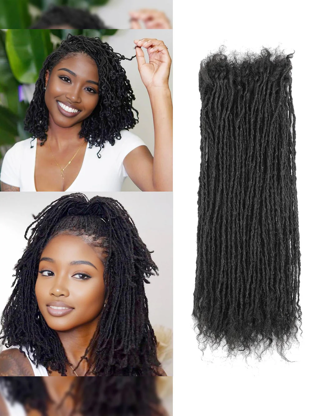 Loc Extensions Human Hair